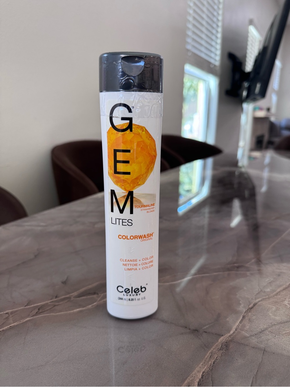 Celeb Luxury Colorwash Color Depositing Shampoo Tourmaline 8.25 fl oz